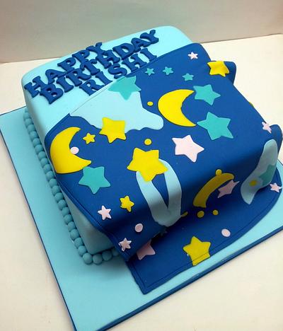 Blanket Birthday Cake - Cake by Sarah Poole