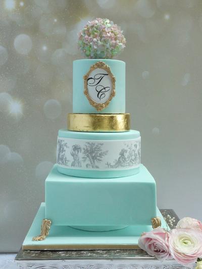 Josephine Wedding Cake - Cake by Scrummy Mummy's Cakes