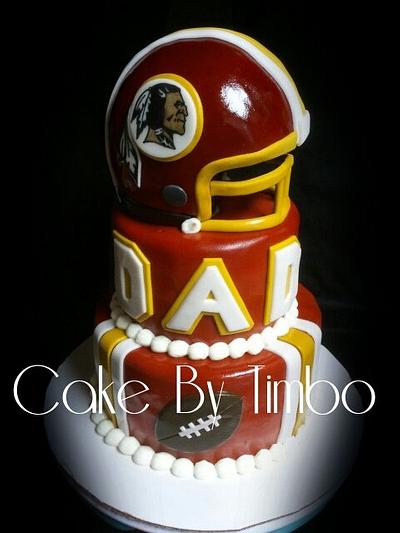 Washington Redskins Cake! - Cake by Timbo Sullivan