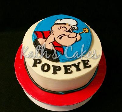 Popeye - Cake by Cakemummy