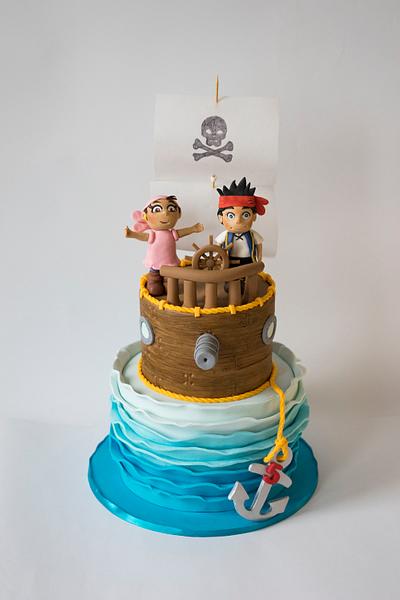 "Jake and the Neverland pirates" - Cake by Tortilnica