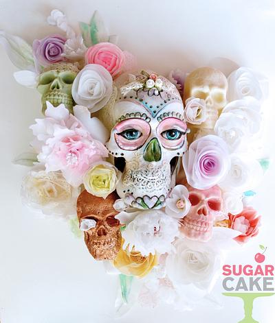 Sugar Skull Bakers Collab  - Cake by Cherrycake 