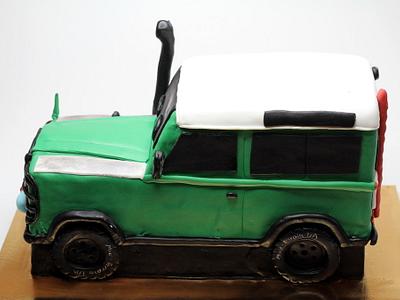 Land Rover Defender Cake - London - Cake by Beatrice Maria