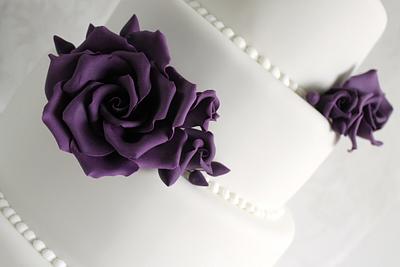 Roses - Cake by Zoe's Fancy Cakes