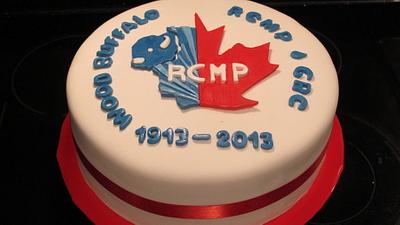RCMP - Cake by Sharon