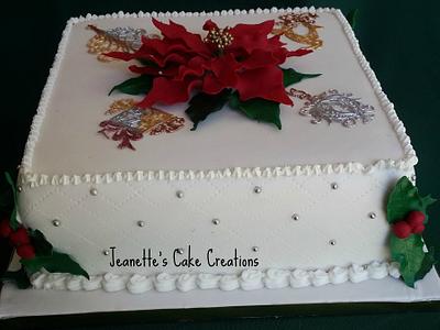 Christmas Cake - Cake by Jeanette's Cake Creations and Courses