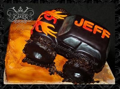 Monster Truck birthday cake - Cake by Occasional Cakes