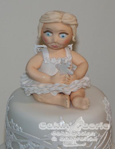 For the Little Ones 2016 Snow Fairy Christmas Cake - Cake by Suzanne Readman - Cakin' Faerie