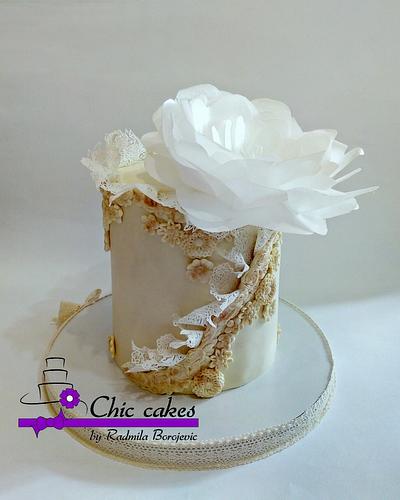 Vintage wedding cake - Cake by Radmila