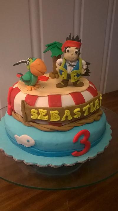Jake and the neverland pirates - Cake by Maria Olsen