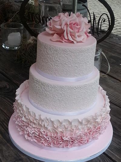 Ruffles and Roses - Cake by Cake Styling