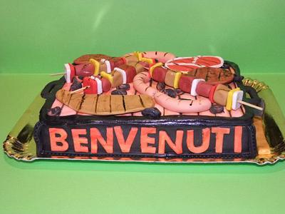 Cake barbecue - Cake by Marilena
