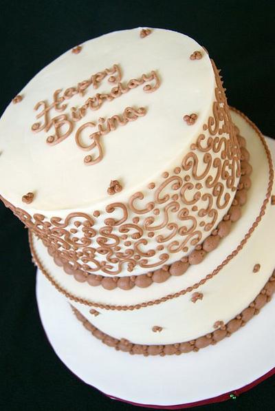 50th birthday cake - Cake by Marney White