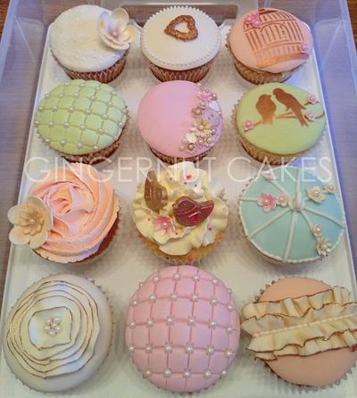 Antique cupcakes - Cake by Gingernut Cakes
