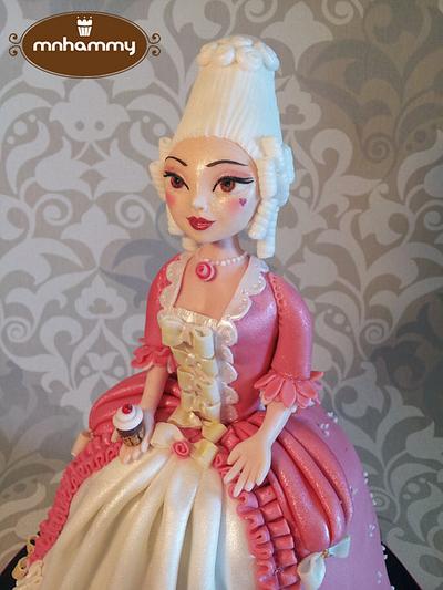 Marie Antoinette - Cake by Mnhammy by Sofia Salvador