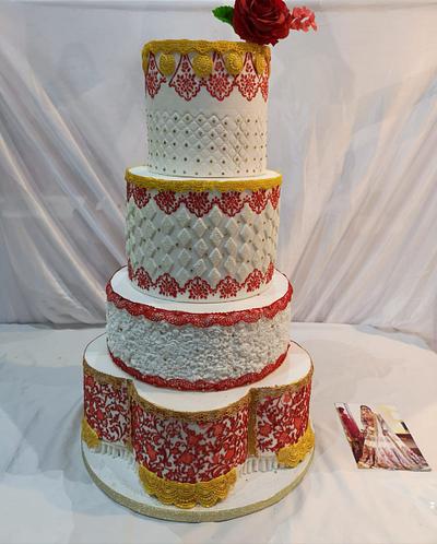 wedding cake - Cake by Creative Confectionery(Trupti P)