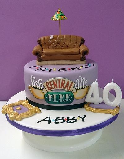 Friends theme cake - Cake by Hayley-Jane's Cakes