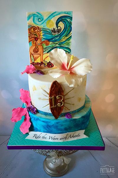 Riding the Waves - Cake by Heidi