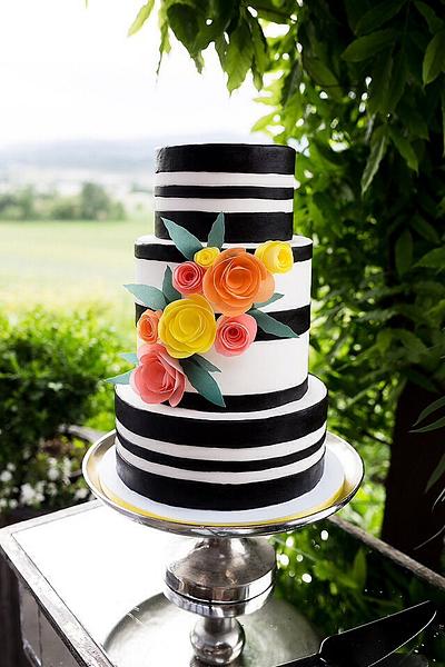 Bold Wafer Paper Cake - Cake by sweetonyou