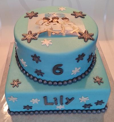 Frozen meets K3 - Cake by Bubbeltje