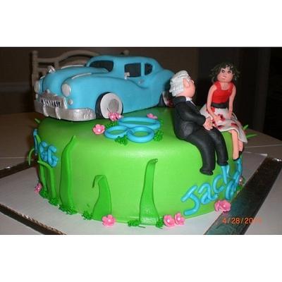 80th Birthday Cake - Cake by Lydia