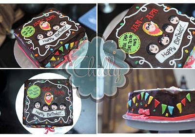 2d topper for kindergarten - Cake by Chilly