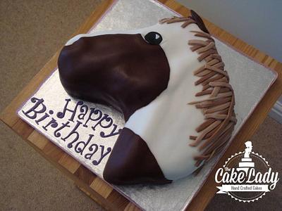 Horse's Head - Cake by The Cake Lady