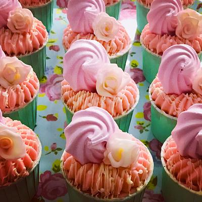 Vanilla Berry Mother’s Day cupcakes - Cake by Bombshell Bakes