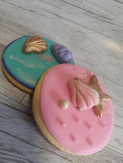 Cookies sirenita  - Cake by Soledad Lisbona 