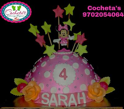 Minnie Mouse cake - Cake by Deepti