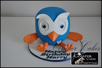 Owl Cake - Cake by Comper Cakes