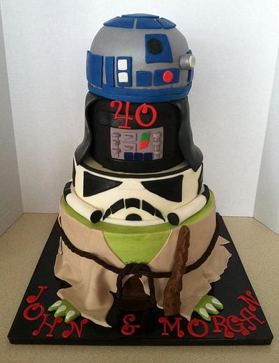 May 40 be with you!  - Cake by res3boys