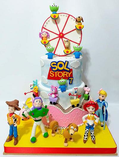 Toy Story for Sol - Cake by Monicake