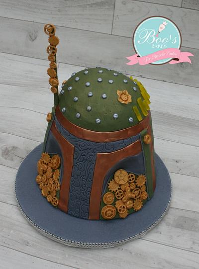 Steam Punk Boba Fett - Cake by Boo's Bakes