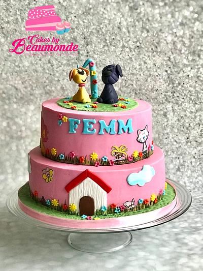 Woezel en Pip  - Cake by Cakes by Beaumonde
