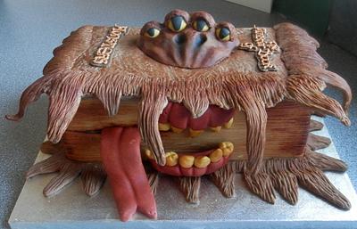 Harry Potter Moster Book cake - Cake by barbscakes