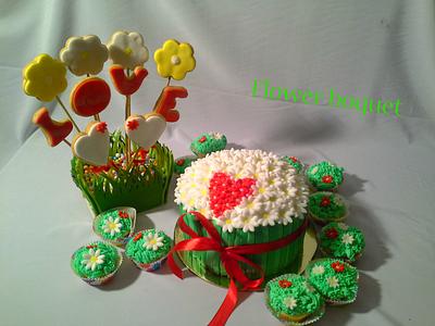 love in boquet - Cake by cookie gala