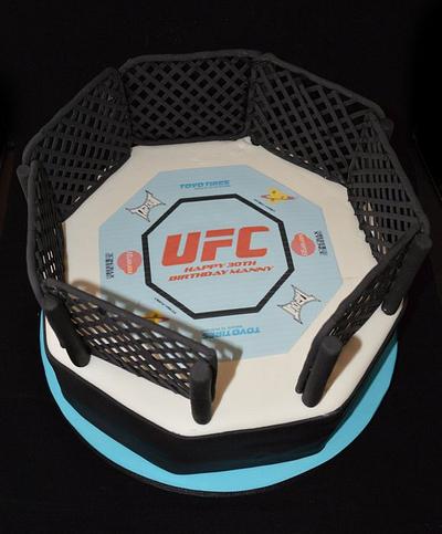 UFC Octagon Cake - Cake by The SweetBerry