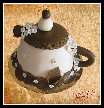 Teapot Cake! - Cake by Morfoula