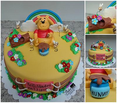 Winnie the Pooh cake - Cake by Paladarte El Salvador