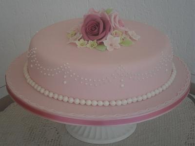 rose cake - Cake by Sloppina in cucina