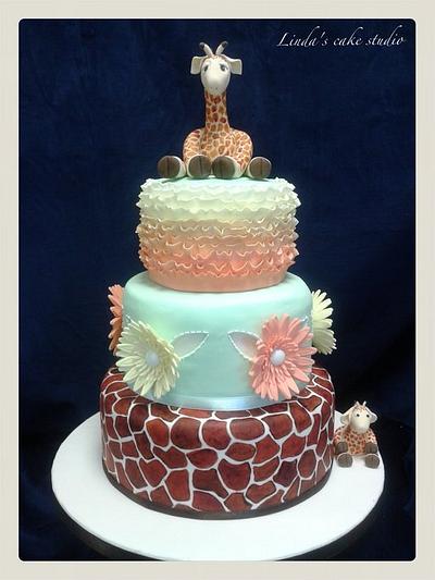 African themed cake - Cake by Linda's cake studio