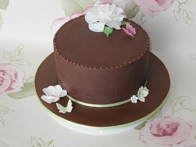 Elegant Rose Cake - Cake by Just Because CaKes