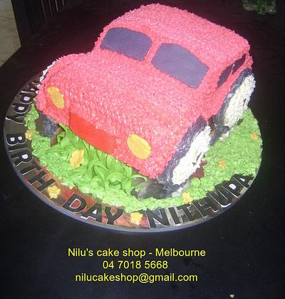 Car cake - Cake by Nilu's Cake Shop-Melbourne