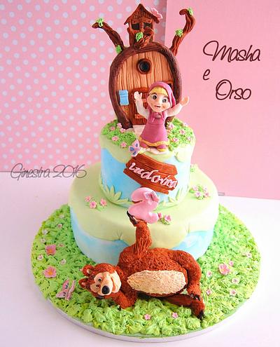 Masha and the bear - Cake by Ginestra