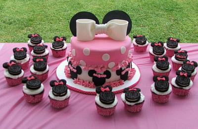 Minnie Mouse Birthday - Cake by Carrie