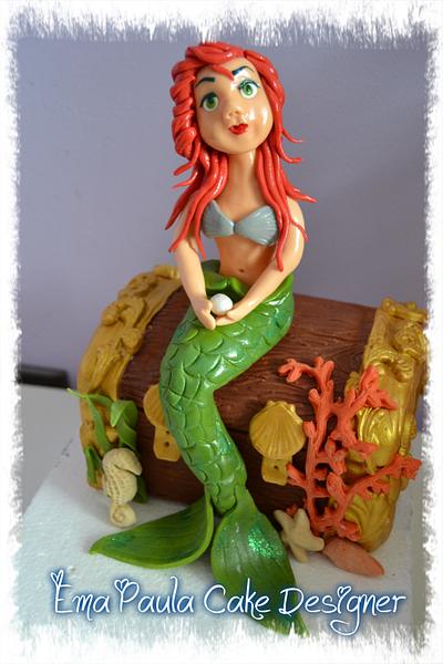 Ariel - Cake by EmaPaulaCakeDesigner