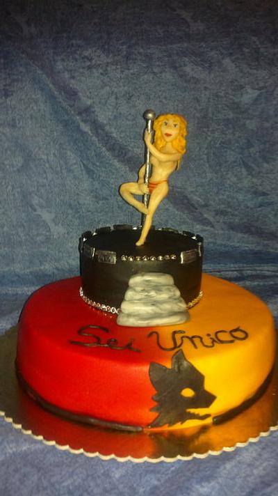 cake with a stripper - Cake by sugarblast