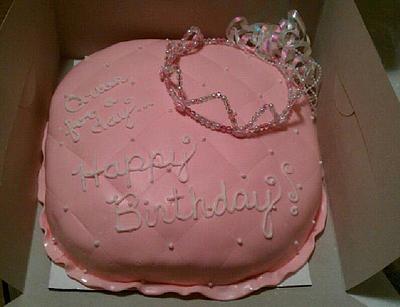 Princess Pillow Cake - Cake by Nicole