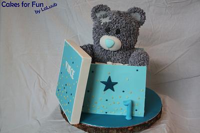 Me-to-You bear in box - Cake by Cakes for Fun_by LaLuub
